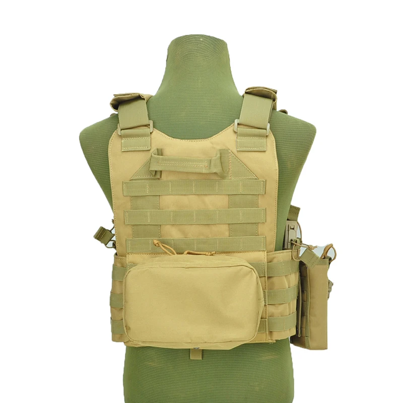 Тактический Жилет Molle бронированный для охоты страйкбола 094K M4 Боевая Экипировка