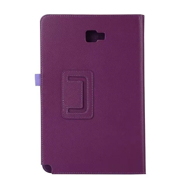 Для samsung Galaxy Tab A6 10,1 P580 P585 S-ручка версия из искусственной кожи Smart Case retina подставка Магнитная сна проснуться Tablet Cover