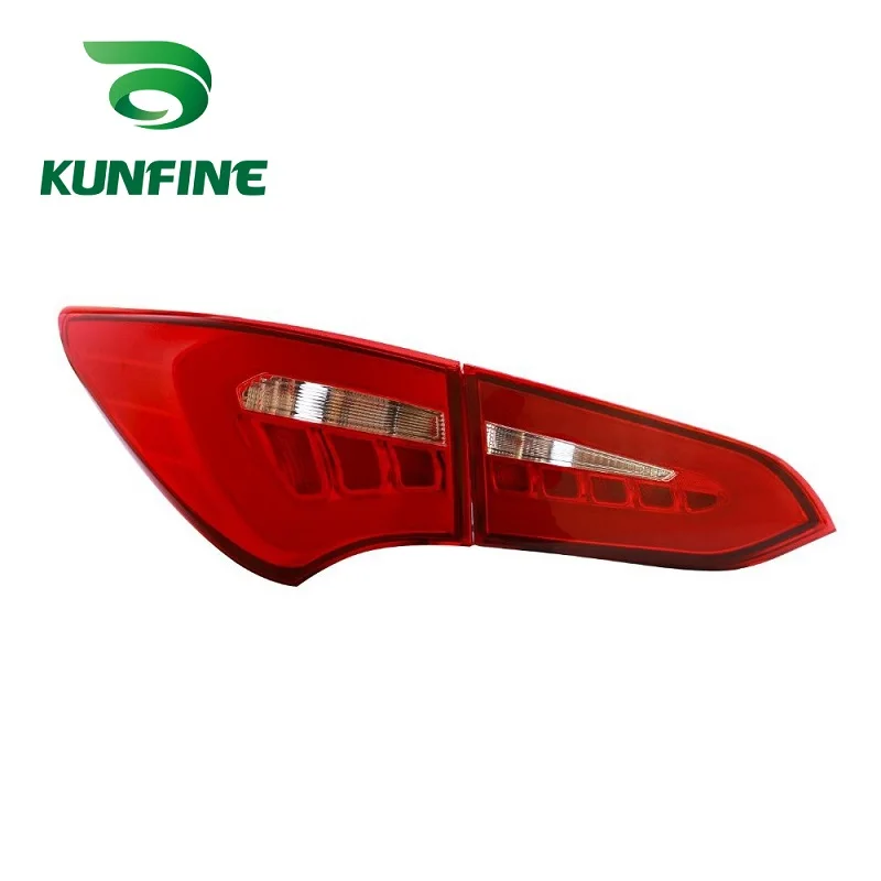 KUNFINE пара автомобиля задний блок освещения для HYUNDAI SANTAFE 2013 светодиодный стоп-сигнал с поворотным сигналом