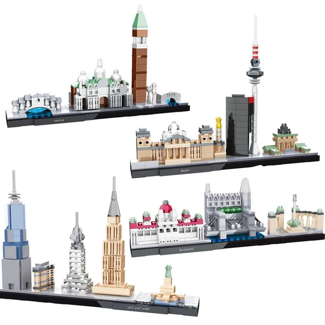 legoE Architecture 21028 - New York City, Skyline Collection, Building Blocks