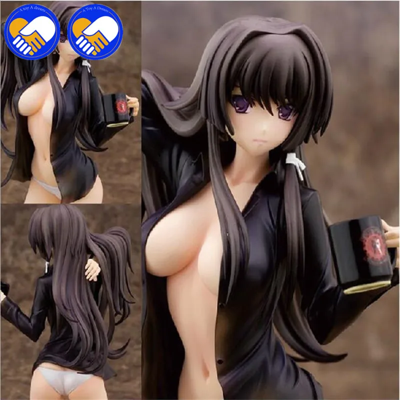 

A TOY A DREAM 21cm SkyTubes Muv-Luv Alternative Total Eclipse Yui Takamura Off Style Sexy Toy PVC Action Figure Free shipping