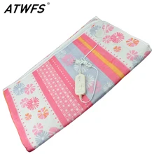ATWFS 150*120 см одеяло с электрическим подогревом двойная кровать Электрический ковер грелка для тела нагревательный коврик-грелка Термостатический