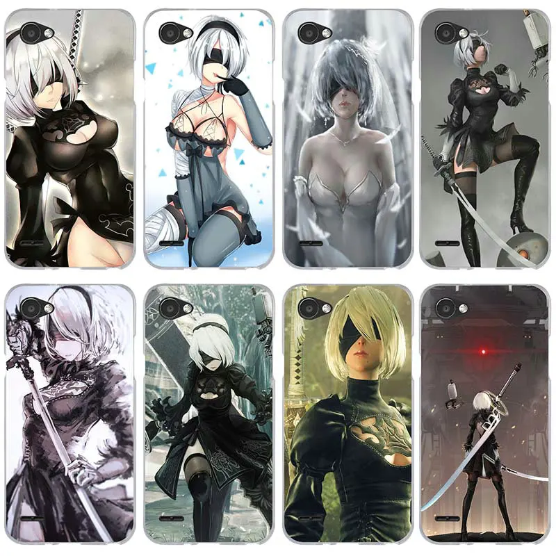 

Soft TPU Mobile Phone Cases for LG G2 G3 Mini G4 G5 G6 K4 K7 K8 K10 2017 V10 V20 V30 Nexus 5X Yorha No.2 Type B 2B Nier Automata
