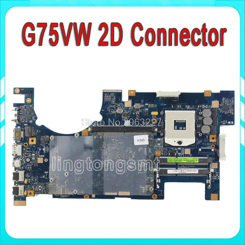 إرسال مجلس + G75VW اللوحة القس: 2.1 2D موصل ل ASUS G75V G75VW اللوحة المحمول G75VW اللوحة G75VW اللوحة