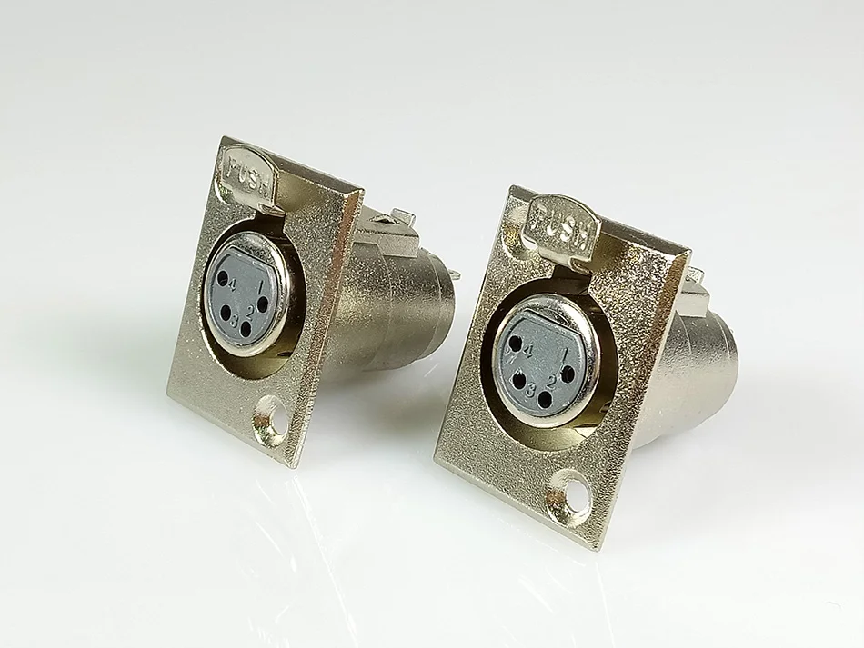 4pin XLR female jack (2)