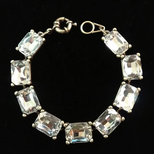 AD-sl20157/сладкий украшения для девочек/Прямоугольник прозрачный браслет