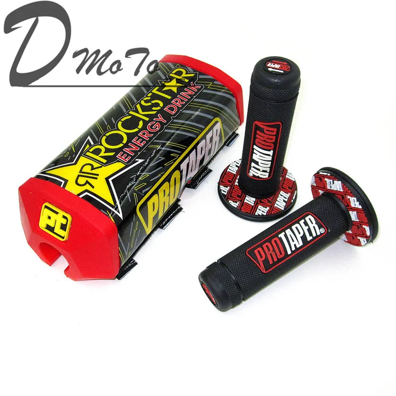Dirt Pit bike PROTECTOR MOTOCROSS BAR PROTAPER Handlebar Breast Pad & handle grips For CRF YZF KLX BSE Kayo - Image 3