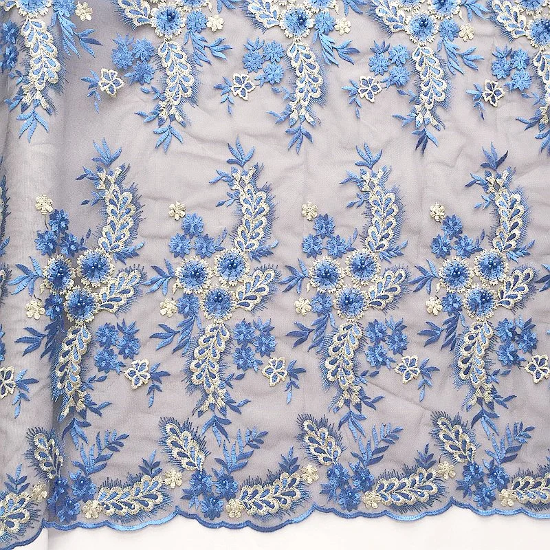 French Lace Fabrics 2018 African Tulle Lace Fabric