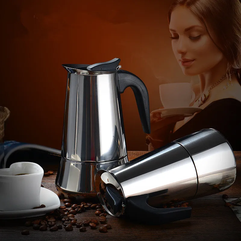 SENSEMAKE Electric Percolator Coffee Maker, Stainless Steel, Quick Brew,  Vintage Spout 110V/220V 2L 10 Cup - AliExpress