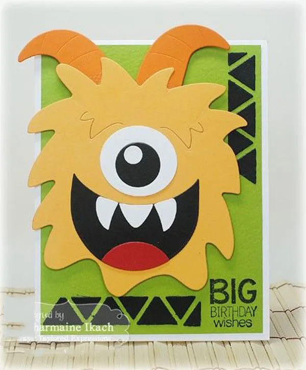 Cartoon Monster Cutting Dies Christmas Dies Metal Cutting Dies Stencils for DIY Scrapbooking Album Stamp Paper Card Embossing