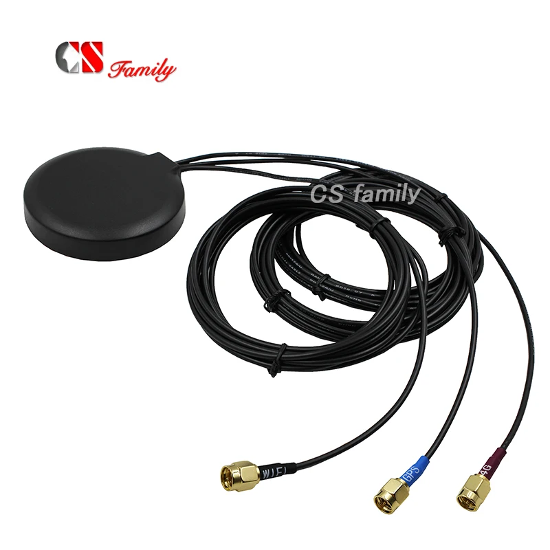 Клейкая антенна 3 в 1 для GPS/ГЛОНАСС/и 4G/3G/2G и Wi Fi|Антенны связи| |