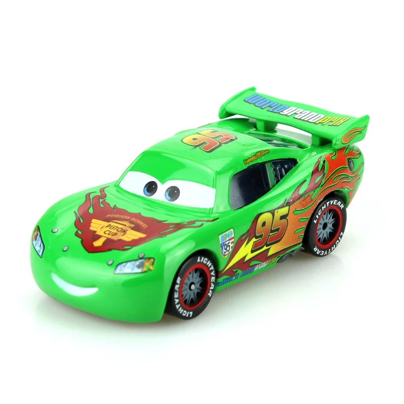Disney Pixar Cars Green Limited Edition Lightning McQueen