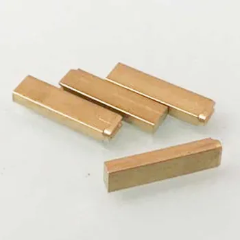 

brass 2*4*15mm hot stamping letters for date coding machine (A-Z 2pcs,0-9 4pcs,symbols 8pcs,T-type)