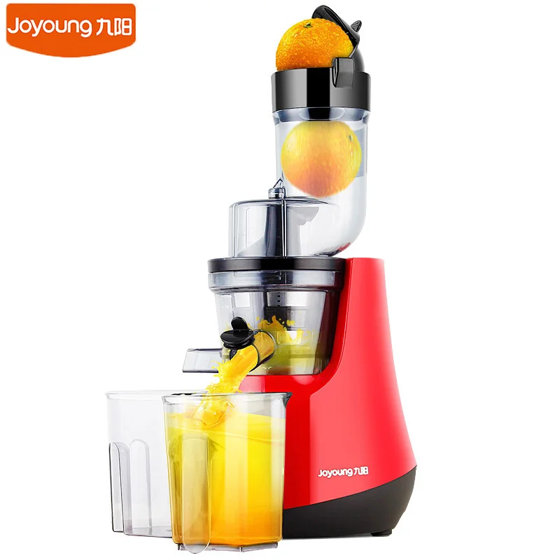 Cheap New Joyoung Household Juicer JYZ-V906 Large Caliber Slow Juice Maker Safety Material Fruit Vegetables Juice Extractor Machine 1