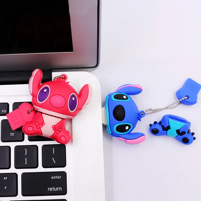 Silicone-Stitch-USB-Flash-Drive-64GB-32GB-16GB-Memoria-flash-8GB-4GB-USB-2-0-Pen