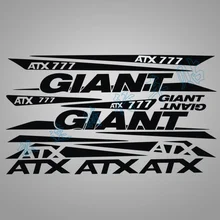 Road bike mountain frame decal bisiklet for Giant ATX 777 cycling protector reflective sticker MTB tape bicycle cycling stickers