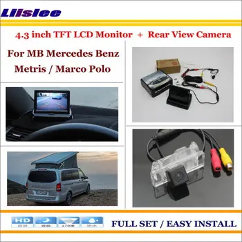 

For Mercedes Benz Metris/Marco Polo Car Reverse Rear Camera & 4.3" TFT LCD Monitor Screen 2 in 1 Parking System