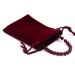 Оптовая продажа бархатный шнурок ювелирные изделия сумка для подарка Орнамент туалетный браслет часы серьги и колье jade widget упаковка