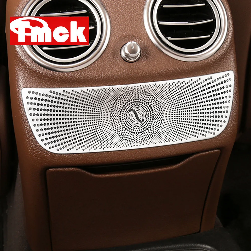 

NEW For Mercedes Benz C E GLC Class W205 W213 X253 Car Rear Row Air Conditioning Air Vent Outlet Cover Trim Sticker Accessories