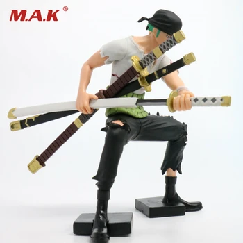 

17cm One Piece Sauron Injured Version with Three Swords PVC Figure Toy Doll Model for Collection