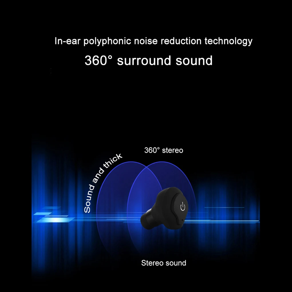 TWS DS 13 беспроводные стерео бинауральные Bluetooth 4 2 гарнитура мини спортивные