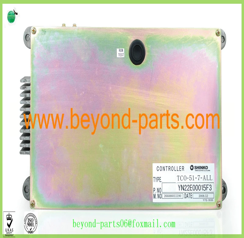 

Kobelco spare part SK200-2 excavator controller computer board YN22E00015F3