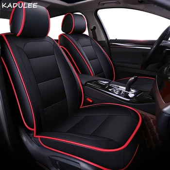 

KADULEE pu leather car seat cover For chevrolet lacetti captiva sonic spark cruze accessories niva aveo epica covers for vehicle