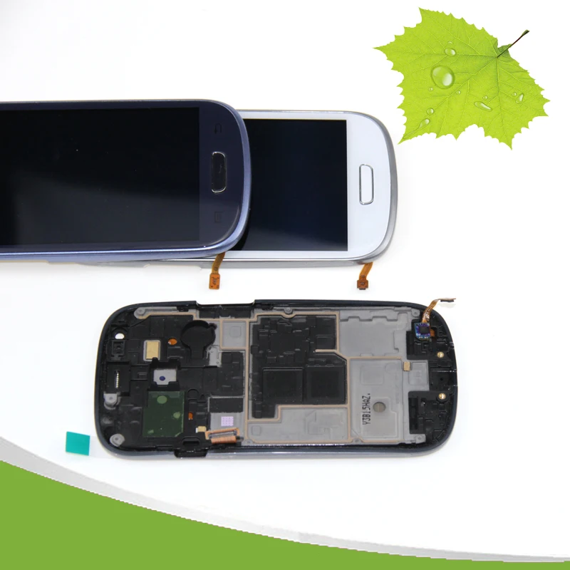 ЖК-дисплей для Samsung Galaxy S3 Mini i8190 сенсорный экран с рамкой в сборе + Инструменты |