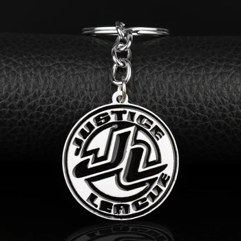 

dongsheng Wholesale Game League of LO L Trinity Force Keychain Striangle Weapon Pendant Keyring Gift Llavero Jewelry Accessories