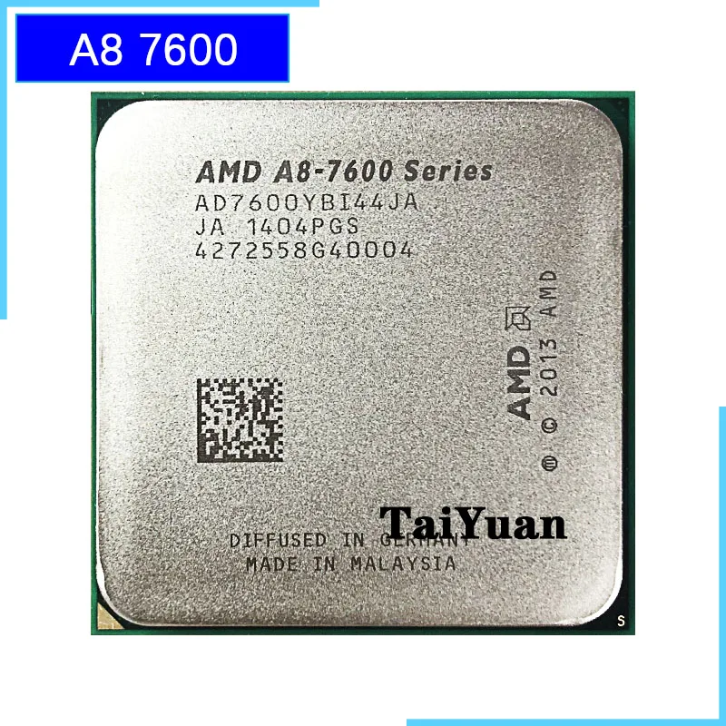 

AMD A8-Series A8-7600 A8 7600 3.1GHz Quad-Core AD7600YBI44JA / AD760BYBI44JA Socket FM2+