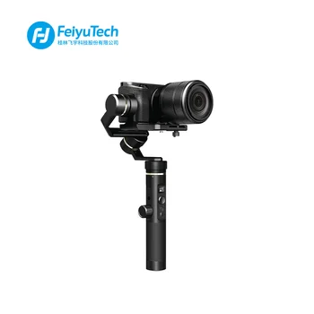 

FeiyuTech G6 Plus Splashproof Handheld Gimbal Feiyu Action Camera Wifi + Bluetooth OLED Screen Elevation Angle for Gopro