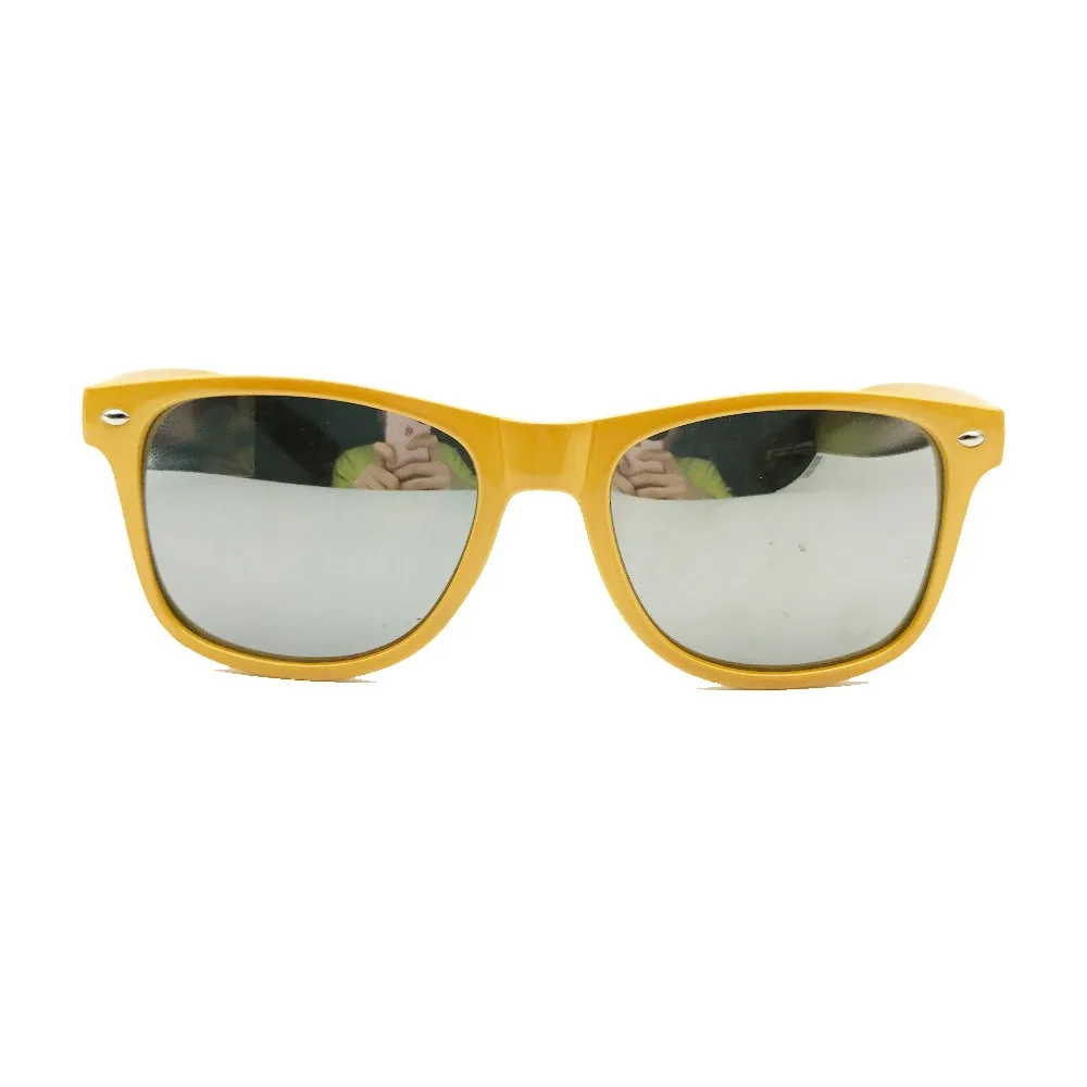 60 пар жемчужных ярких цветов классические солнцезащитные очки Индивидуальные свадебные сувенирные вечерние солнцезащитные очки с зеркальными линзами вечерние сувениры
