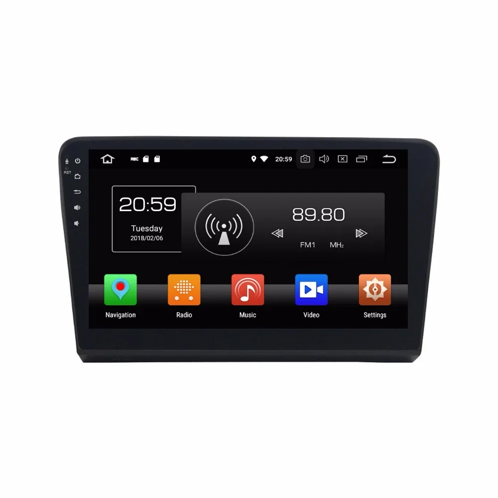 Top 10.1" Octa Core Android 9.0 eight core 64G 4G RAM Car DVD Player for Volkswagen Bora 2012-2015 GPS Radio navigation stereo auto 0