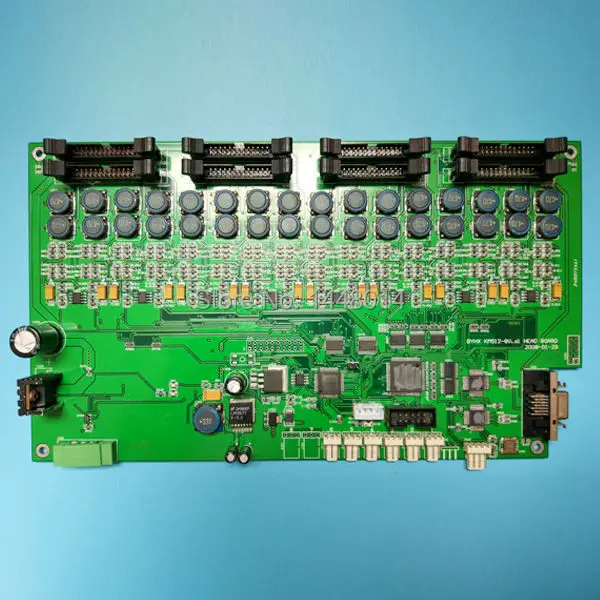 Струйный принтер человека K jet 512 плата печатающей головки/byhx km512 8v.a1 доска для Konica
