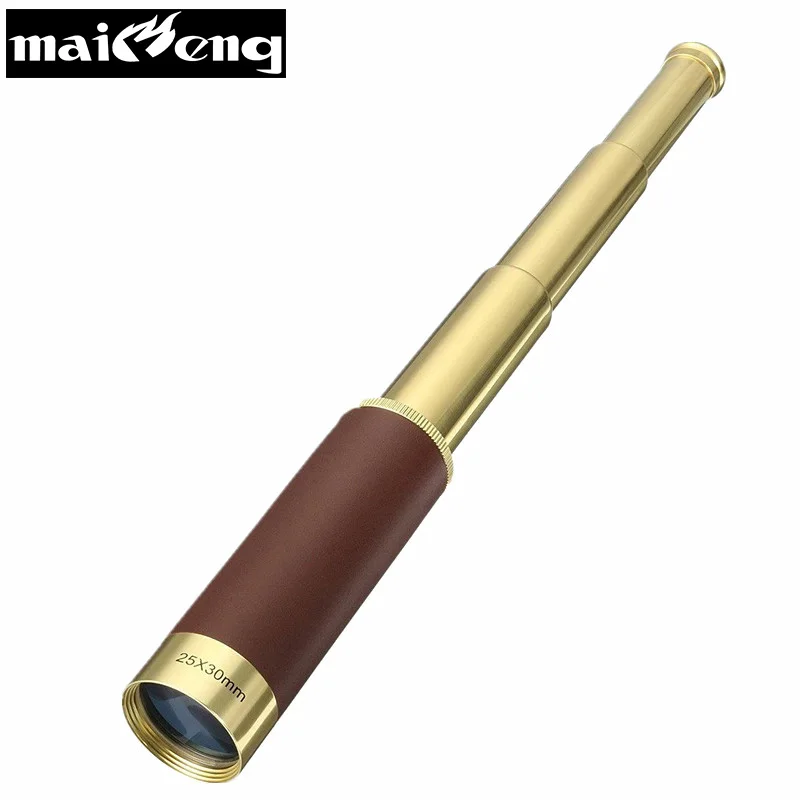 عالية الطاقة 25X30 القراصنة أحادي المهنية الليلية أحادي تلسكوب فلكي العدسة المنظار مع حقيبة جلدية مجانية