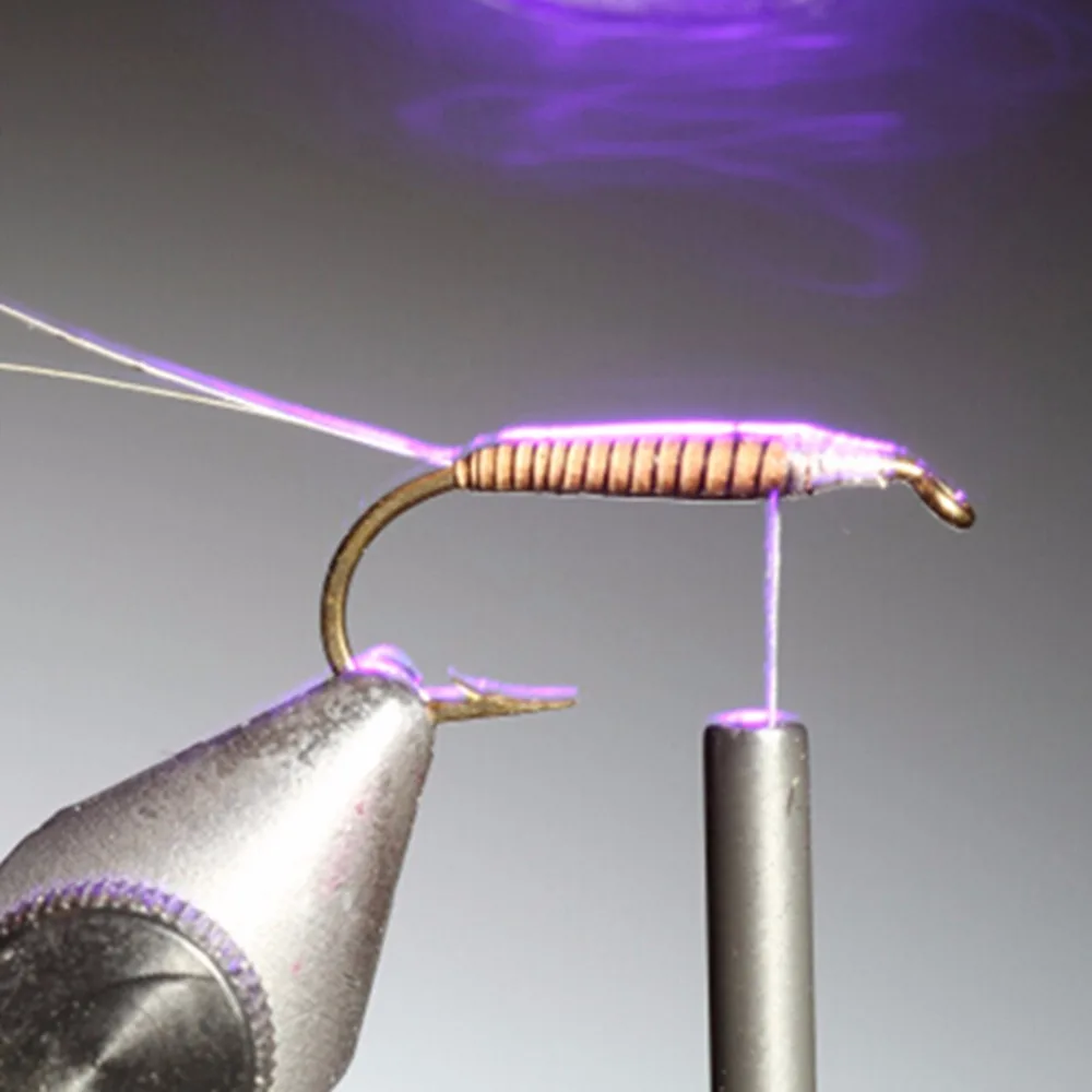 

15.7 CM/ 6.18 Inch UV Light Fly Tying Pen Fly Tying Gel Curing Laser Pen Fly Tying Tool FlyTying Resin Curing Tool