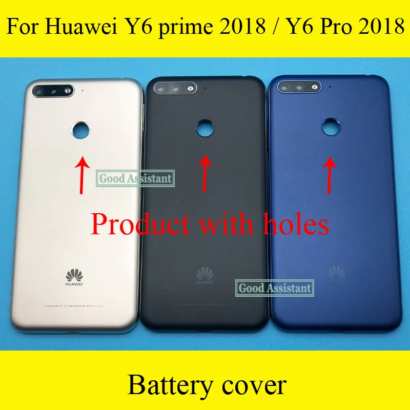 5,7 дюйма для huawei Y6 Prime /для huawei Y6 Pro задняя крышка для батареи, корпус, чехол, запчасти для заднего стекла