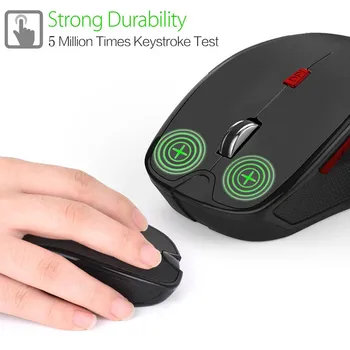 

New Bluetooth 3.0 Mouse Wireless Mouse 2400 DPI Adjustable Mice for PC Computer Laptop DOM668