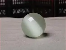 Hot Vender ASIAN QUARTZ AZUL CAT EYE BOLA de CRISTAL ESFERA PROFUNDO