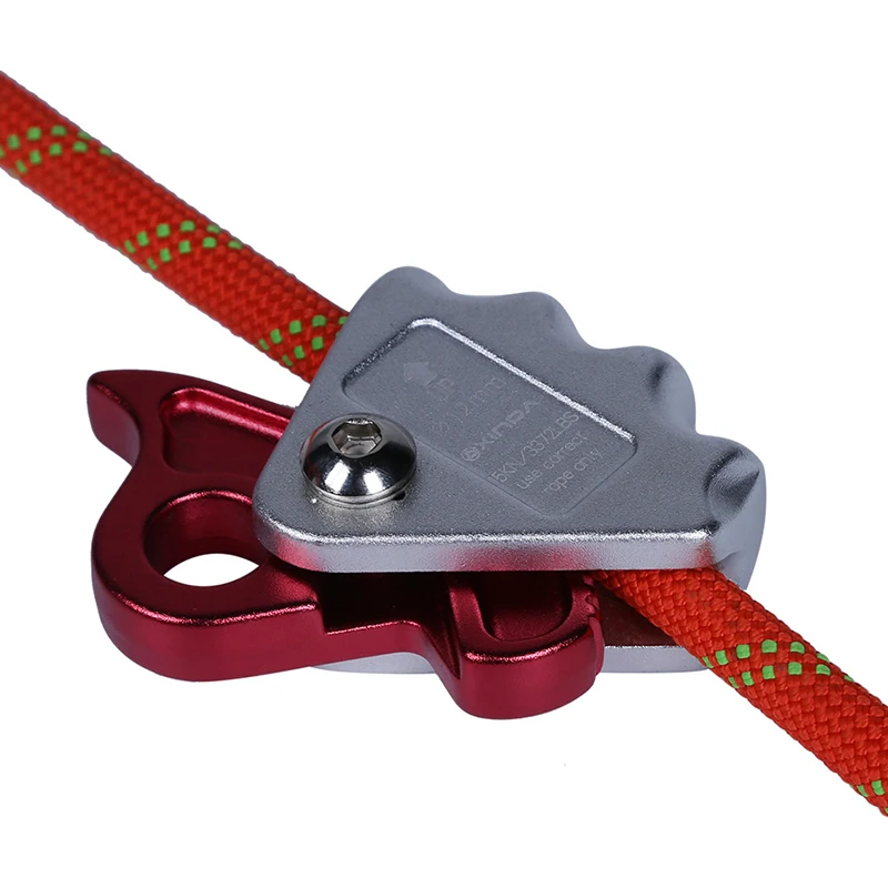 Rock Climbing Handle Control Non Confusion Abseiling Device Stop Descender Outdoor Rappelling Rescue For Outdoor Sport Rock Climbing Handle Control Non Confusion Abseiling Device Stop Descender Outdoor Rappelling Rescue For Outdoor Sport