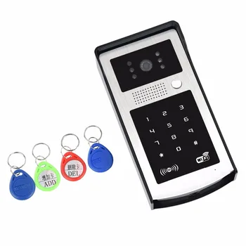 

APP Remote Control WIFI Doorbell Password ID Card Wireless Video Door Phone