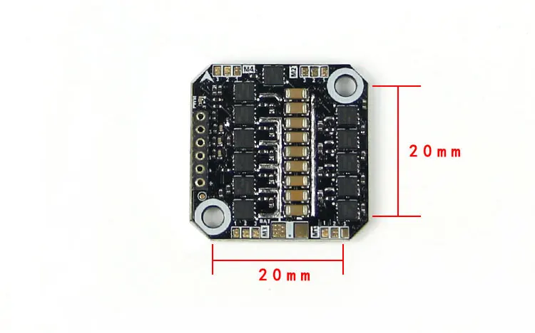 

BLheli_S 10A Speed Controller Mini Cube ESC for Kingkong Flyegg FPV Racer Brushless Drone Quadcopter F21475