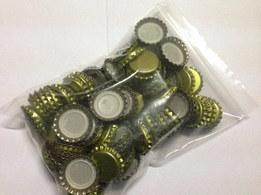 

100pcs/lot Beer bottle cap beer lid for DIY homebrew beer tool