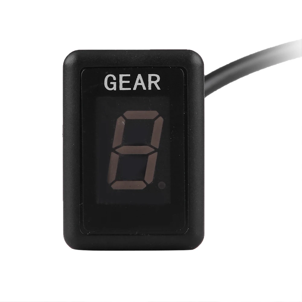 Мотоцикл ECU Plug Mount 6 скоростей цифровой индикатор переключения передач дисплей