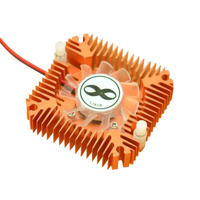 Best Value  New 5.5cm 2Pin PC Computer Video Graphics Card Cooling Fan Cooler Radiator Heatsink 