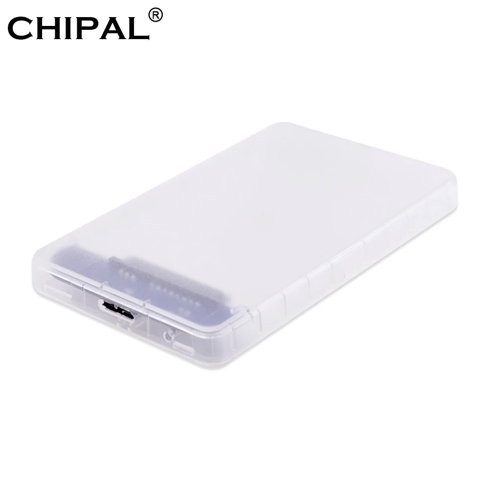 CHIPAL 5 Гбит/с 2," Белый HDD чехол SATA 3,0 на USB 3,0 внешний жесткий диск SSD корпус Поддержка 2 ТБ UASP протокол