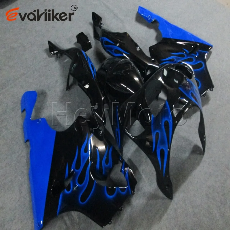 Пользовательские мотоцикла обтекатель для ZX7R 1996 1997 1998 1999 2000 2001 2002 2003 заказа+ orange ABS Двигатель панели