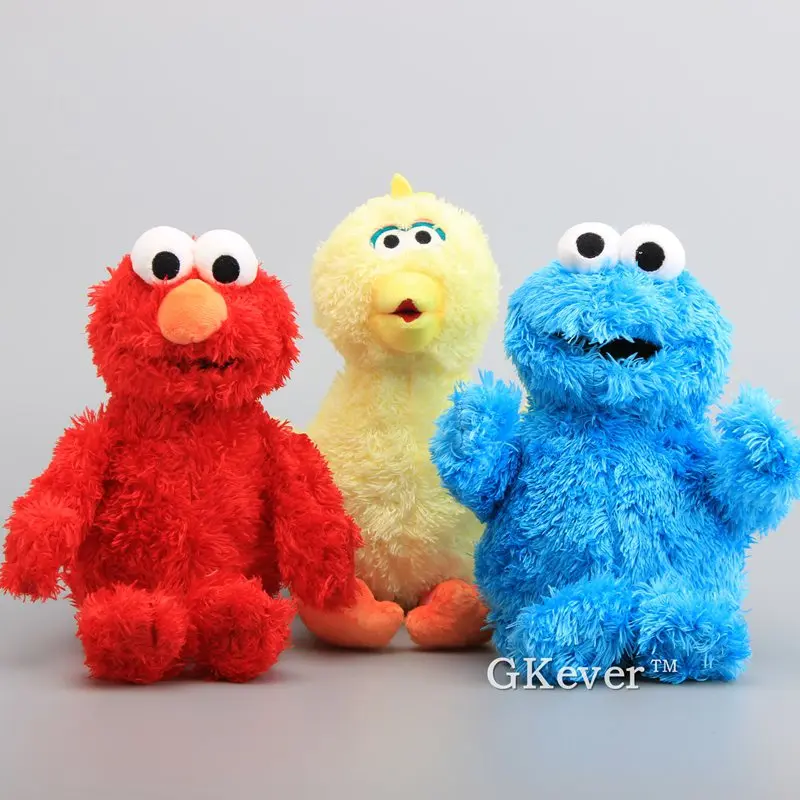 3 вида стилей Улица Сезам Elmo печенье монстр огромные искусственные куклы мягкие