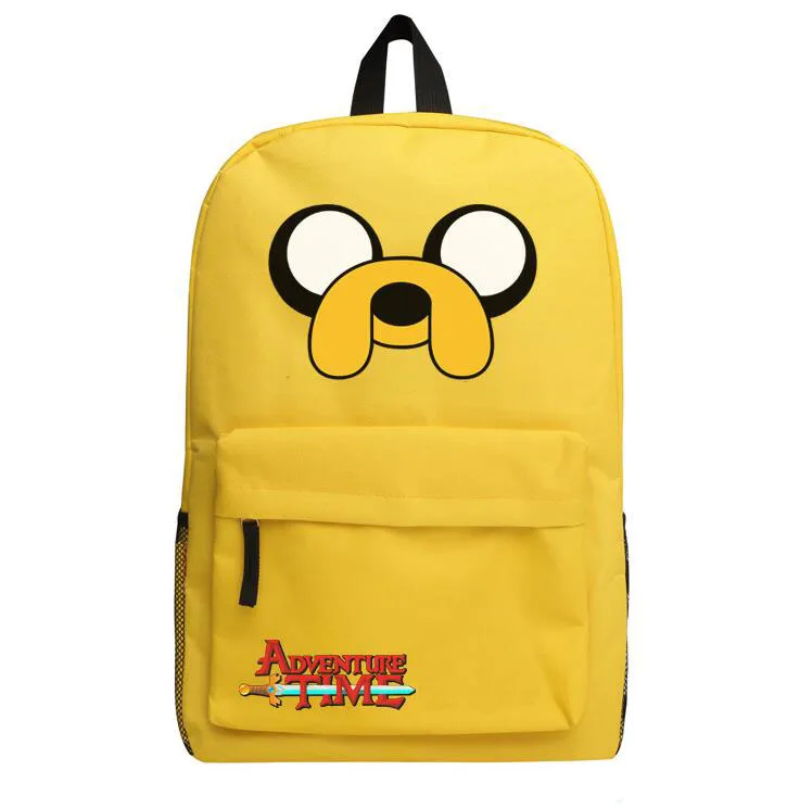 Рюкзак Adventure Time для мальчиков и девочек, школьные сумки, BMO Fin и Jake, сумка для книг, школьные сумки для подростков