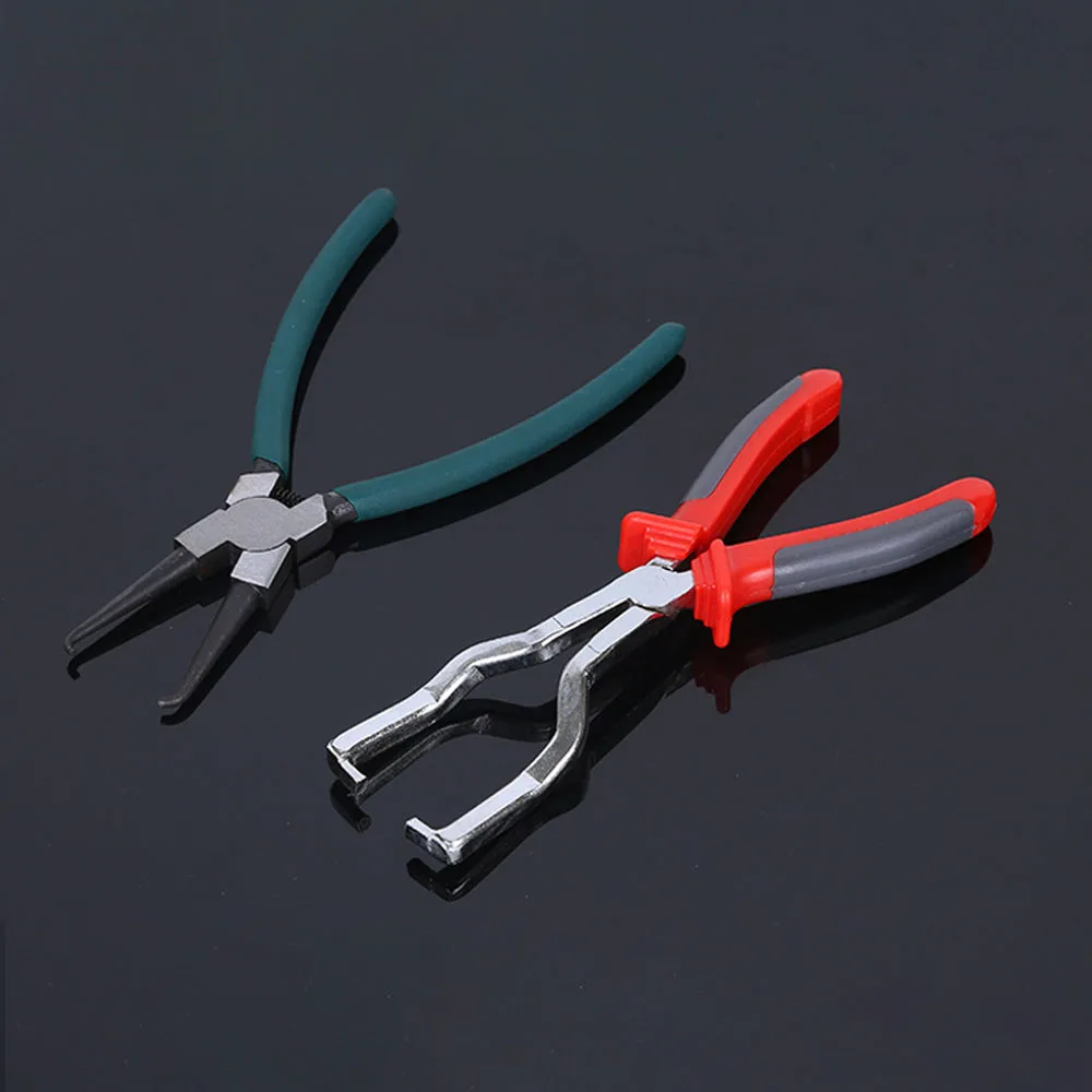 

220MM Fuel Line Petrol Clip Pliers Pipe Hose Release Disconnect Removal Separator Car Repair Tool Connector Filter Remover
